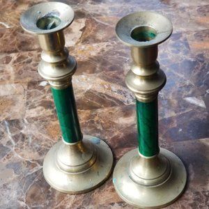 VINTAGE Andrea By Sadek Candlestick Pair